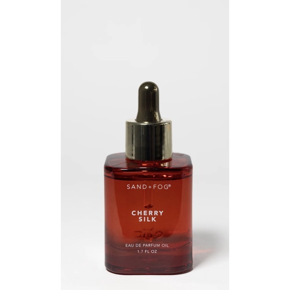 Sand + Fog Cherry Silk Perfume Oil Dropper 1.7 oz EDP Cherry Coffee Jasmine - Picture 2 of 5